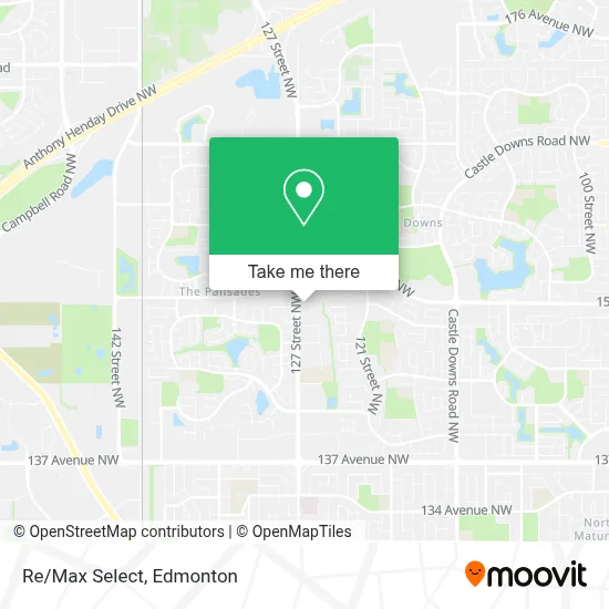 Re/Max Select map