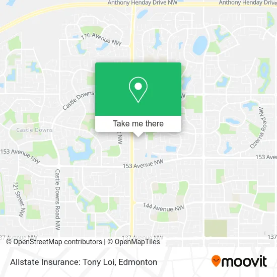 Allstate Insurance: Tony Loi map