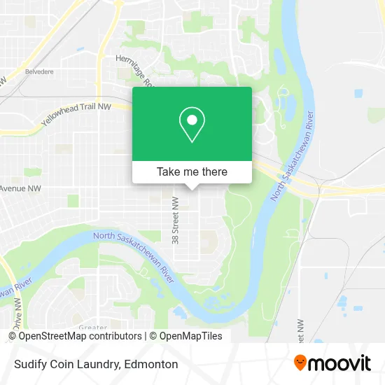 Sudify Coin Laundry map