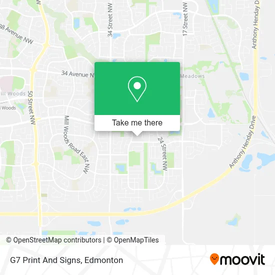G7 Print And Signs map