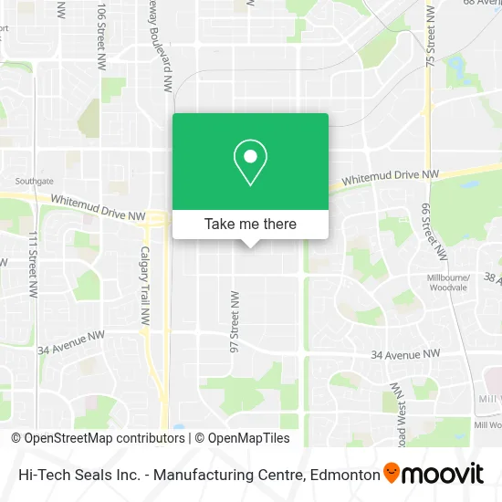Hi-Tech Seals Inc. - Manufacturing Centre map