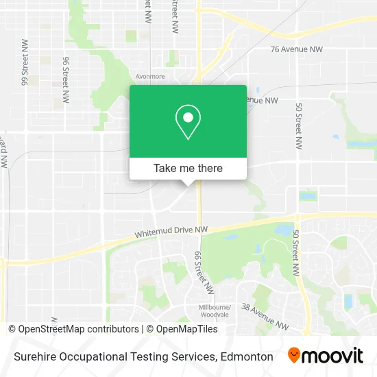 Surehire Occupational Testing Services map