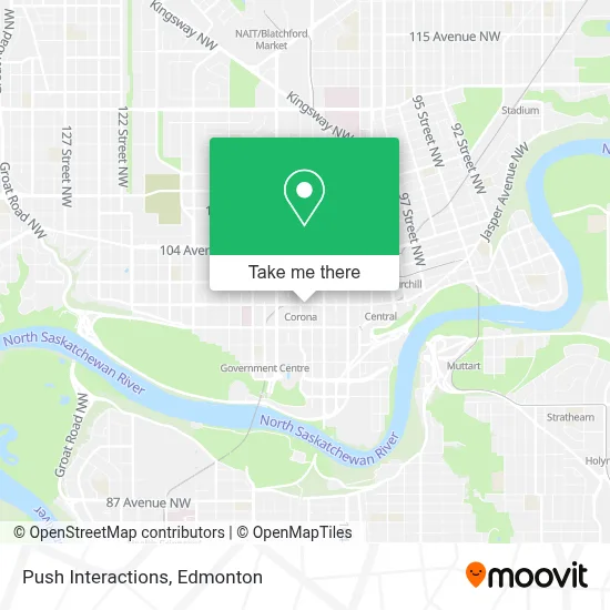 Push Interactions map
