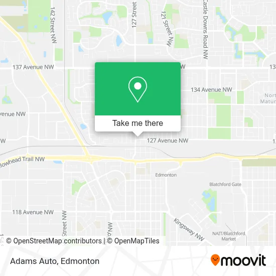 Adams Auto map