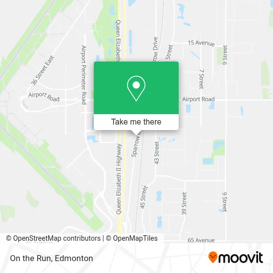 On the Run map