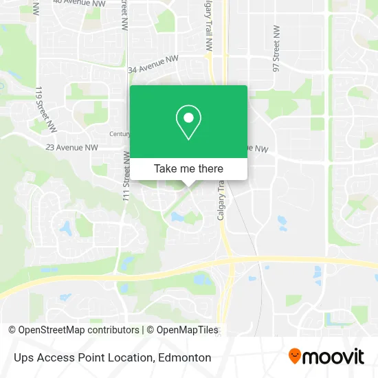 Ups Access Point Location plan