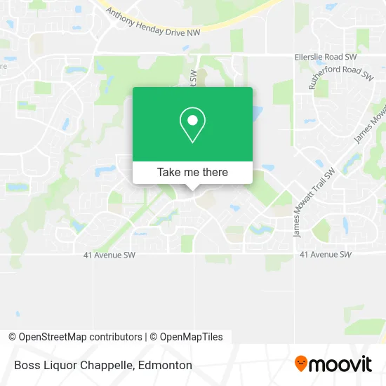 Boss Liquor Chappelle map