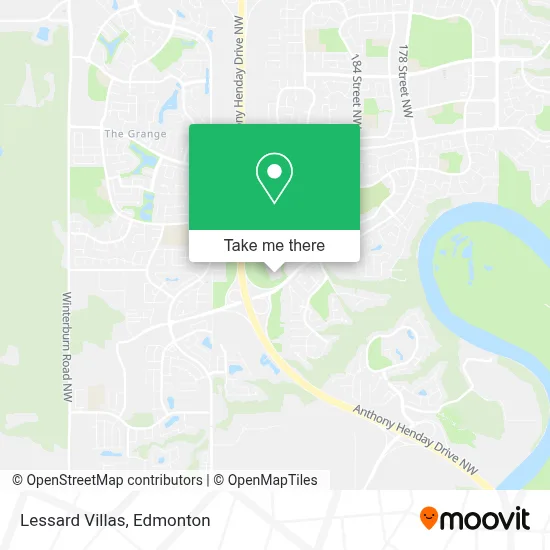 Lessard Villas map