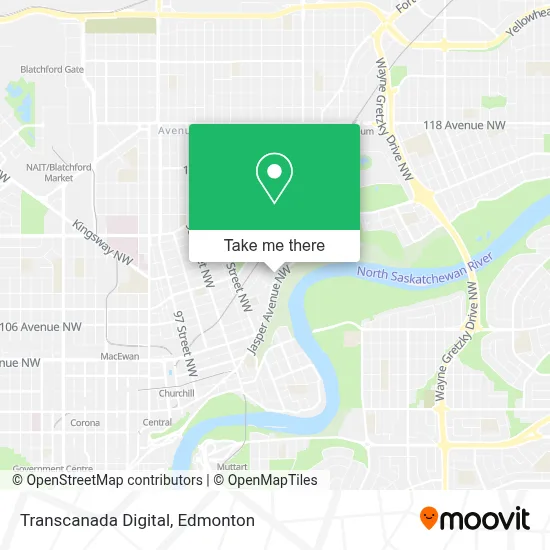 Transcanada Digital map