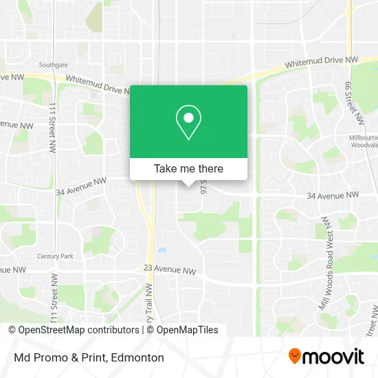 Md Promo & Print map