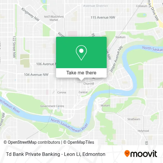Td Bank Private Banking - Leon Li map