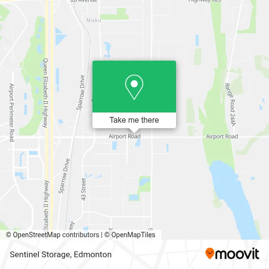 Sentinel Storage map