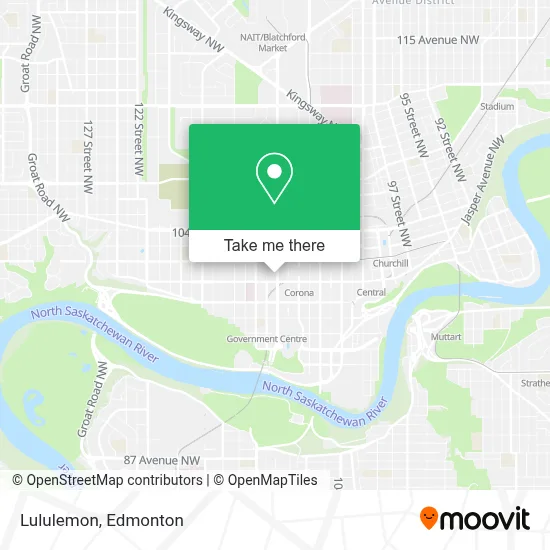 Lululemon map