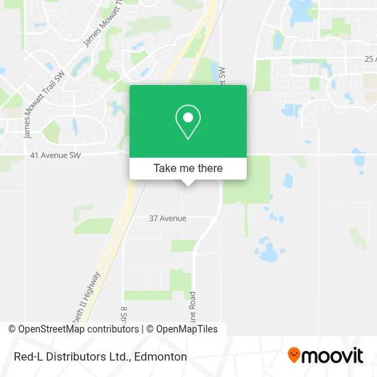 Red-L Distributors Ltd. map