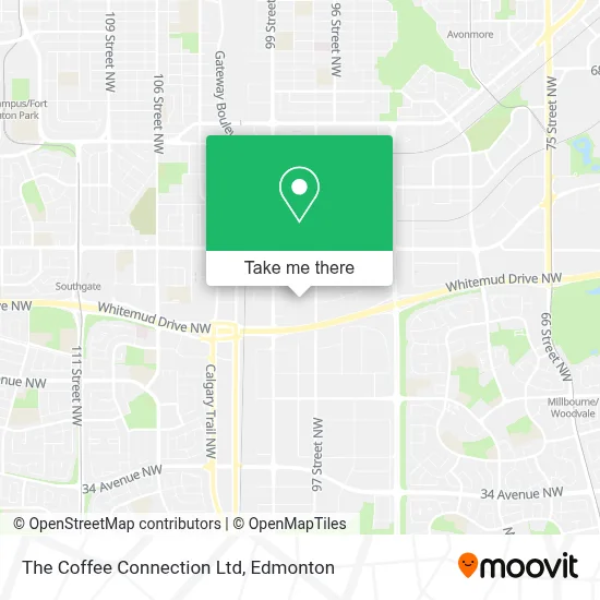 The Coffee Connection Ltd map
