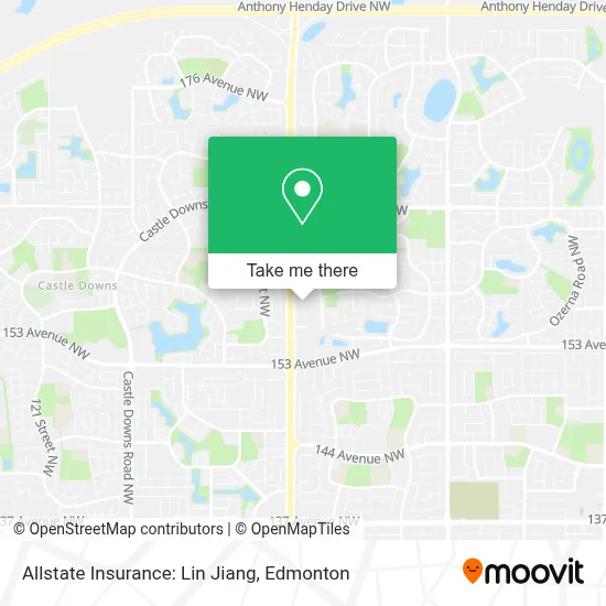Allstate Insurance: Lin Jiang map
