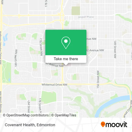 Covenant Health map