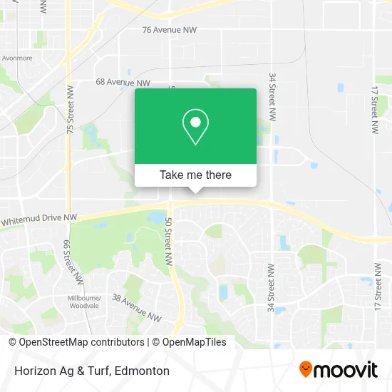 Horizon Ag & Turf map