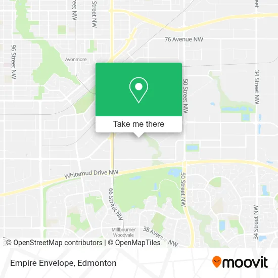Empire Envelope map