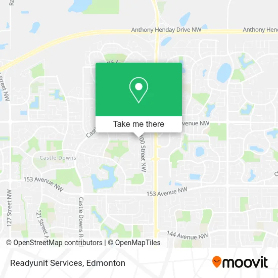 Readyunit Services map