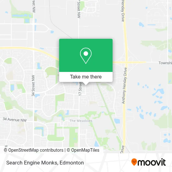 Search Engine Monks map