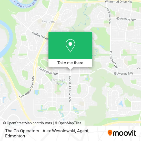 The Co-Operators - Alex Wesolowski, Agent map