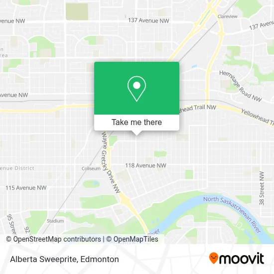 Alberta Sweeprite map