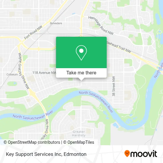 Key Support Services Inc map