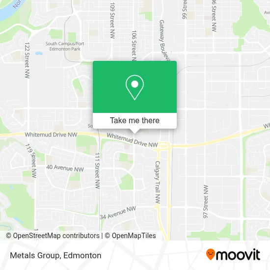 Metals Group map
