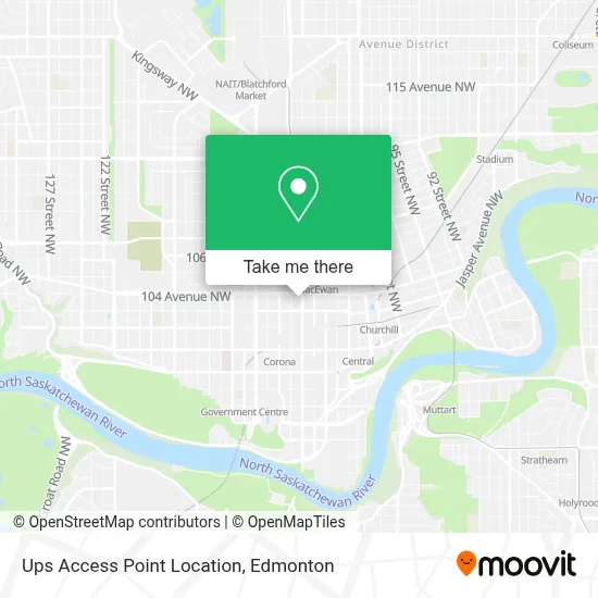 Ups Access Point Location plan