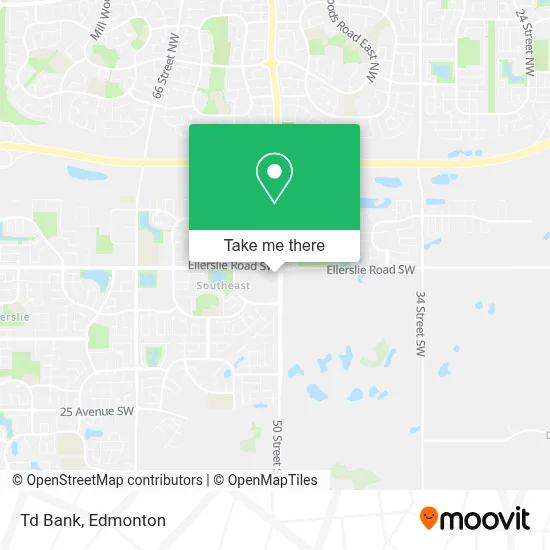 Td Bank map