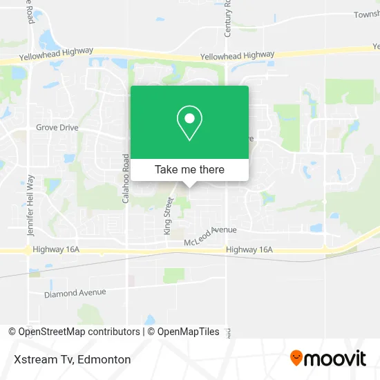 Xstream Tv map