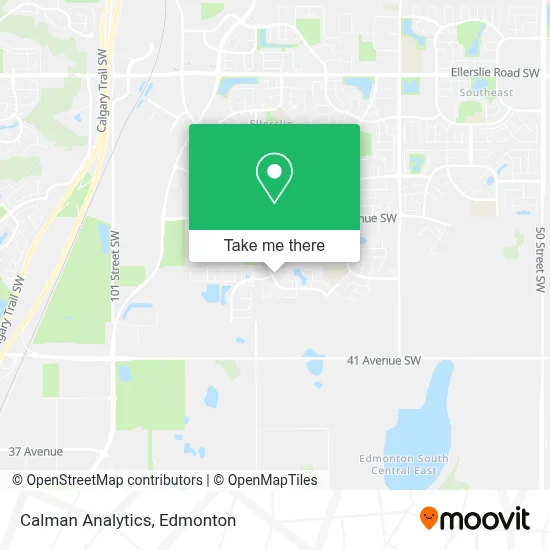 Calman Analytics map