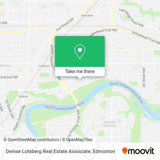 Denise Lotsberg Real Estate Associate map