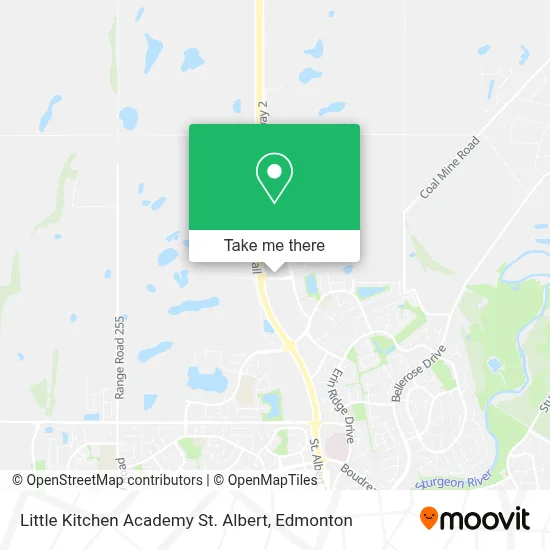 Little Kitchen Academy St. Albert map