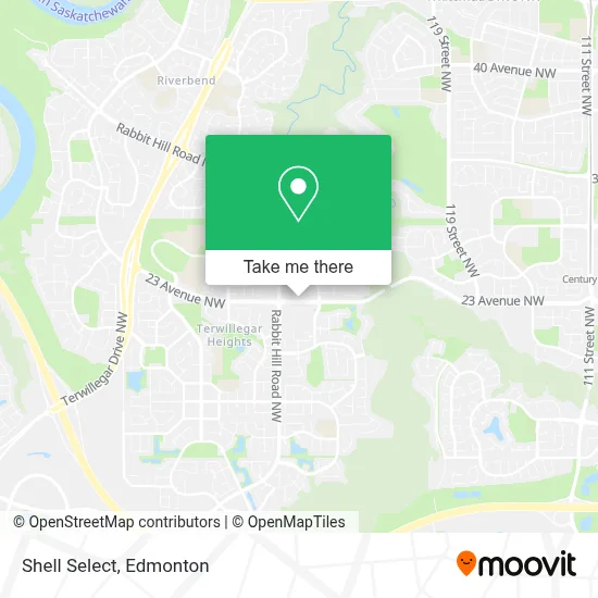 Shell Select map