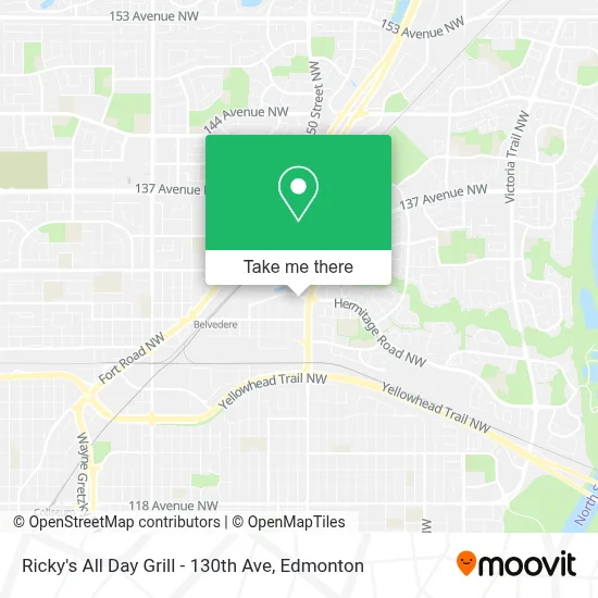 Ricky's All Day Grill - 130th Ave map