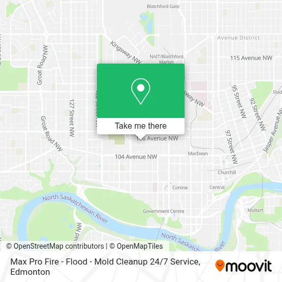 Max Pro Fire - Flood - Mold Cleanup 24 / 7 Service map