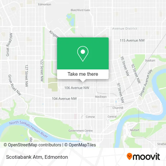 Scotiabank Atm map