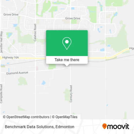 Benchmark Data Solutions map