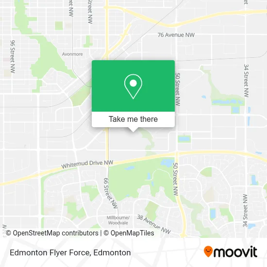 Edmonton Flyer Force map