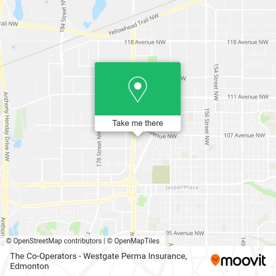 The Co-Operators - Westgate Perma Insurance map