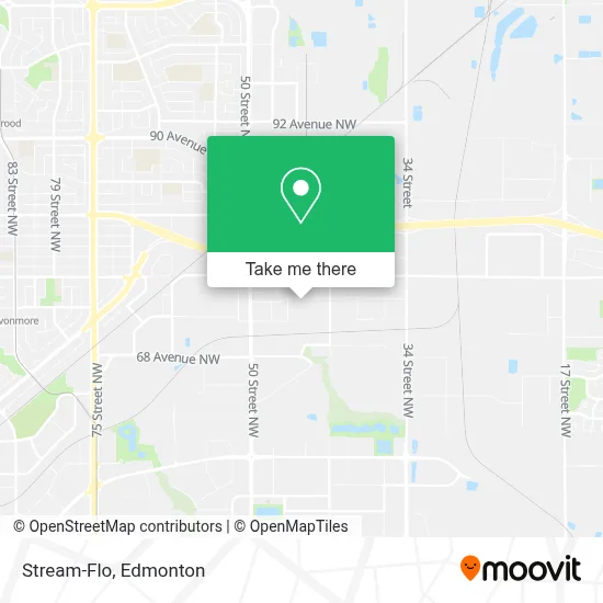 Stream-Flo map