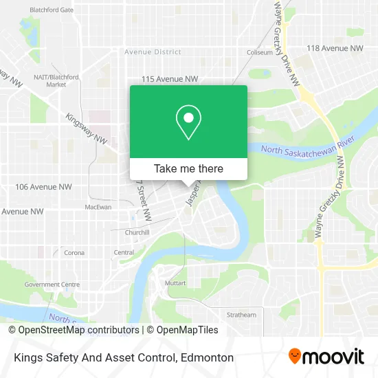 Kings Safety And Asset Control map