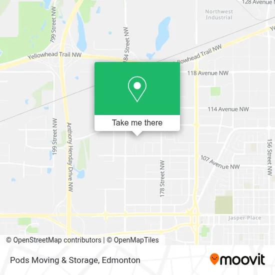 Pods Moving & Storage map