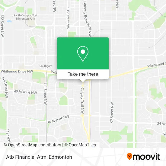 Atb Financial Atm map