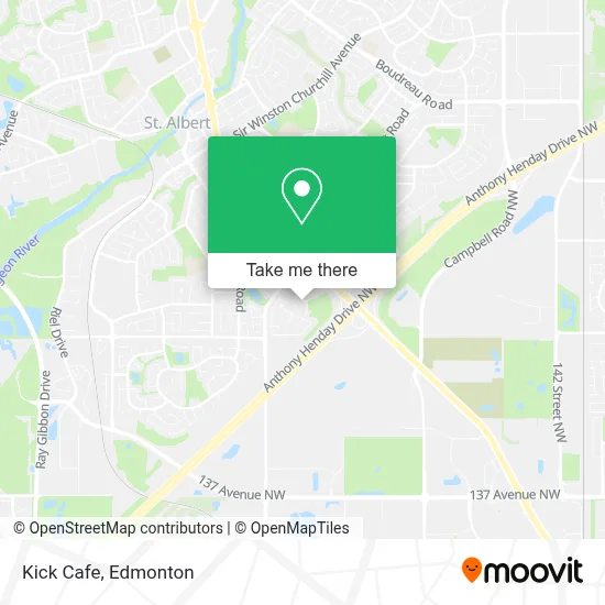 Kick Cafe map