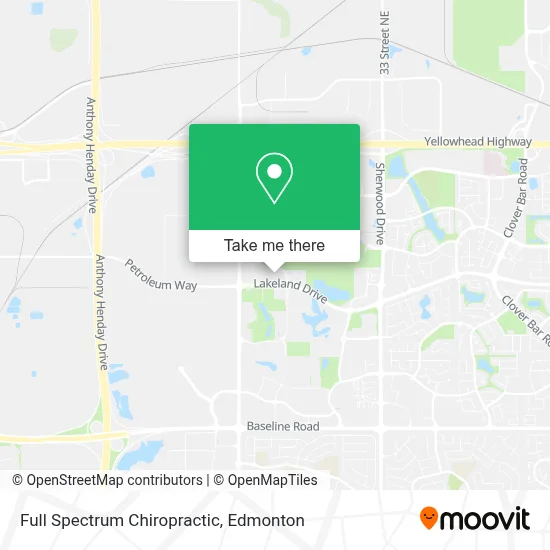Full Spectrum Chiropractic map