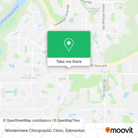 Windermere Chiropractic Clinic map