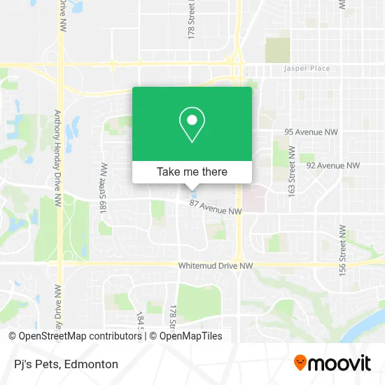 Pj's Pets map